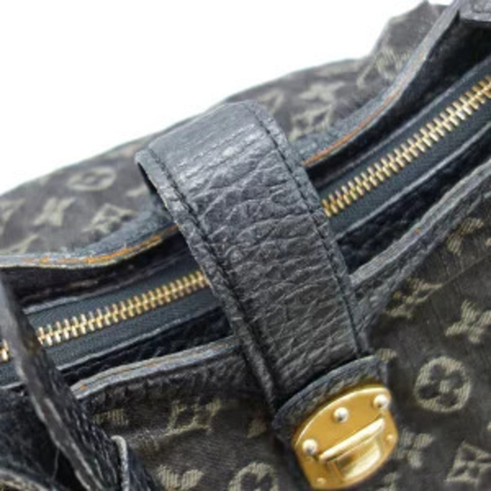 Louis Vuitton Black Monogram Bag Denim Shoulder - Picture 5 of 7
